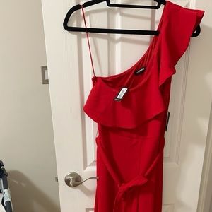 Express One-Shoulder Jumpsuit